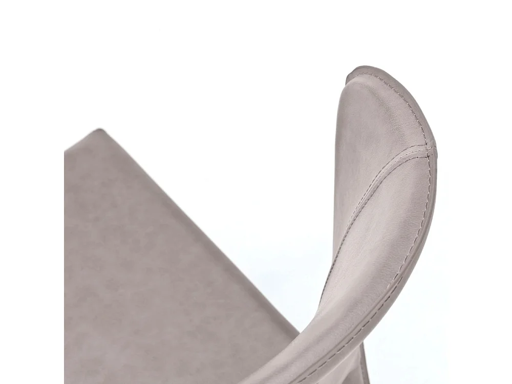 Selene, Set di 4 Sedia in similcuoio (49cm X 56cm H. 82cm)| Duzzle