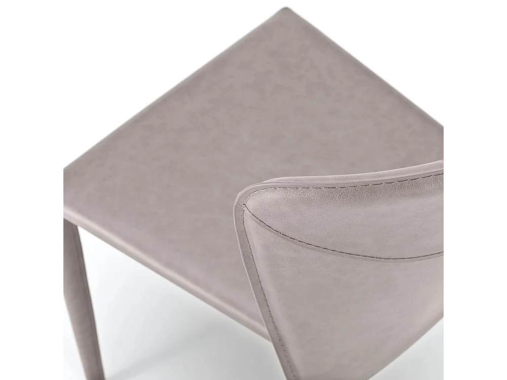 Selene, Set di 4 Sedia in similcuoio (49cm X 56cm H. 82cm)