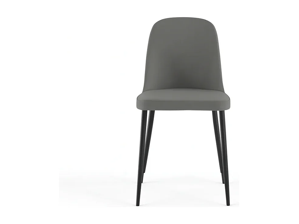 Gaelia, Set di 4 Sedia in soft-touch (52cm X 45cm H. 85cm)| Duzzle