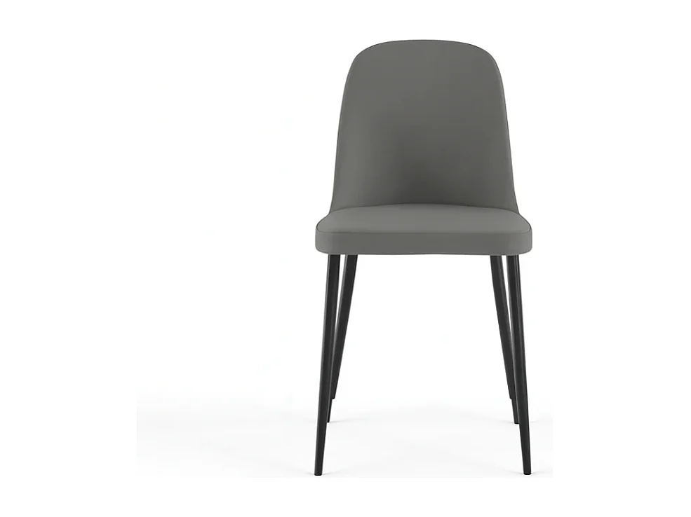 Gaelia, Set di 4 Sedia in soft-touch (52cm X 45cm H. 85cm)