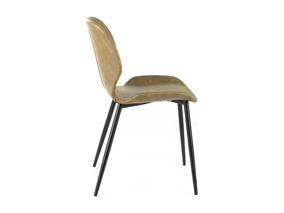 Callisto, Set di 4 Sedia in soft-touch (55cm X 45cm H. 83cm)| Duzzle