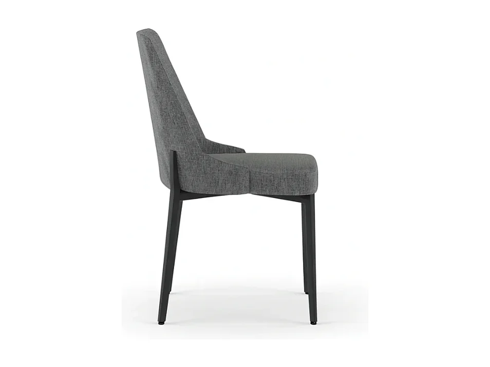 Charm, Set di 4 Sedia in tessuto (48cm X 58.5cm H. 89cm)| Duzzle