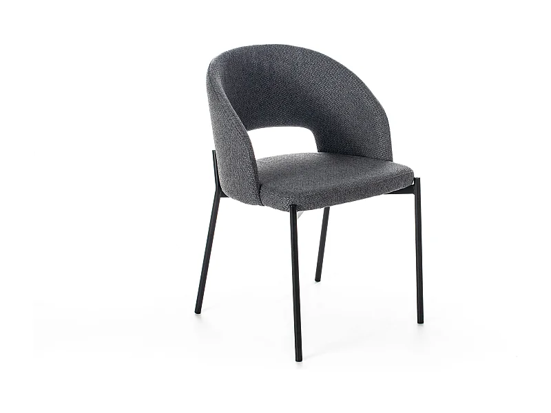 Siena, Set di 2 Sedia in tessuto (52cm X 55.5cm H. 78.5cm)| Duzzle