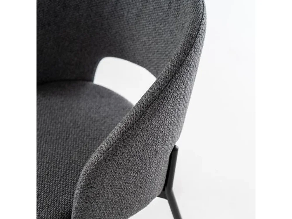 Siena, Set di 2 Sedia in tessuto (52cm X 55.5cm H. 78.5cm)| Duzzle