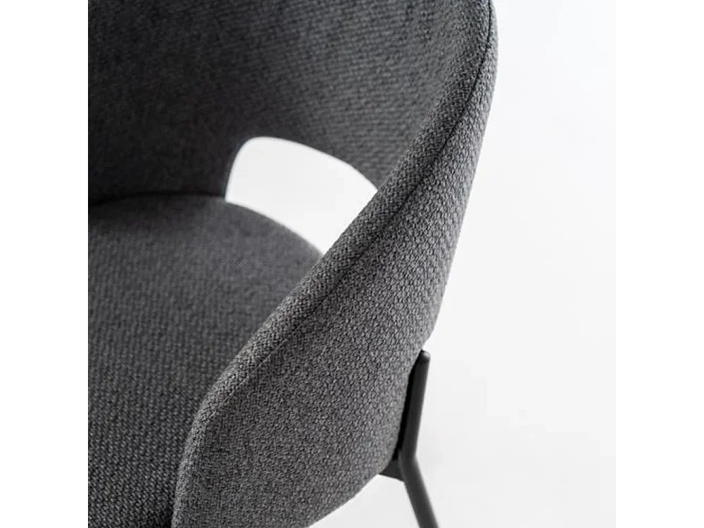 Siena, Set di 2 Sedia in tessuto (52cm X 55.5cm H. 78.5cm)