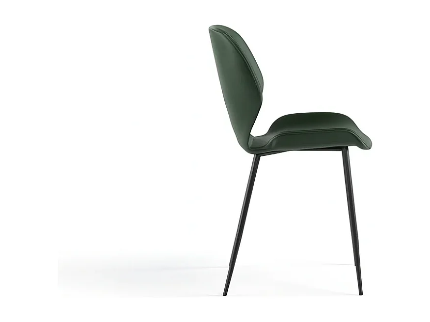 Callisto, Set di 4 Sedia in soft-touch (55cm X 45cm H. 83cm)| Duzzle