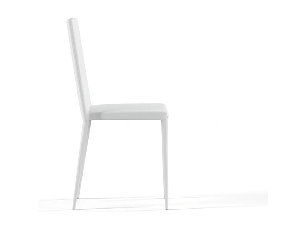 Arianna, Set di 4 Sedia in similpelle (40cm X 42cm H. 96cm)| Duzzle