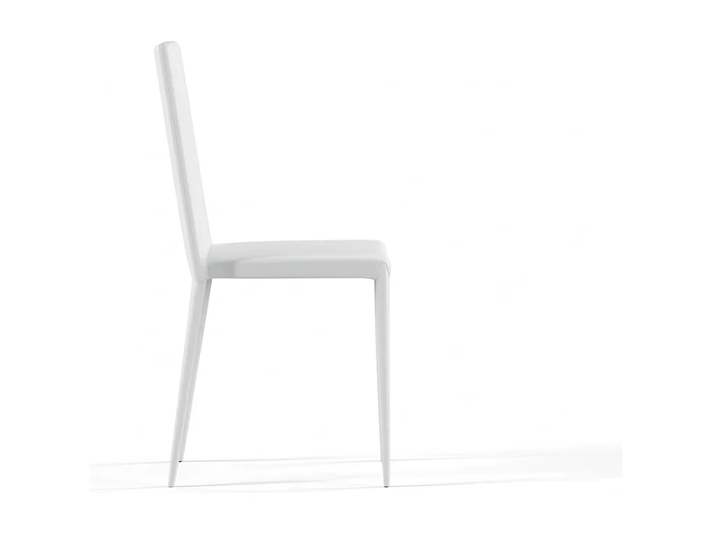 Arianna, Set di 4 Sedia in similpelle (40cm X 42cm H. 96cm)| Duzzle