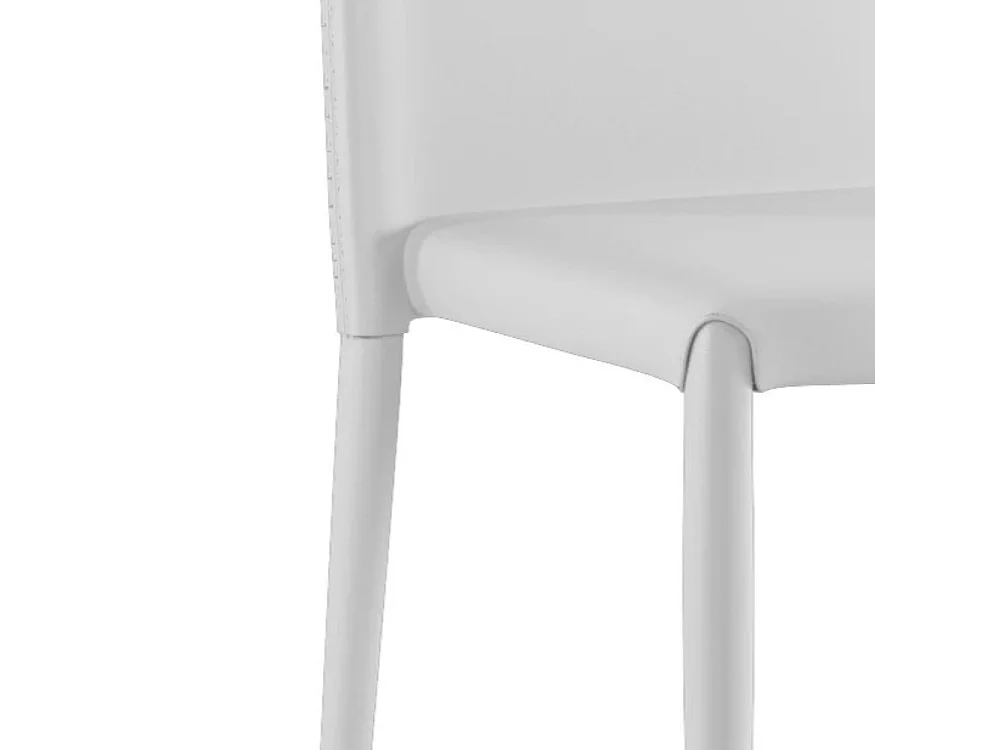 Arianna, Set di 4 Sedia in similpelle (40cm X 42cm H. 96cm)| Duzzle