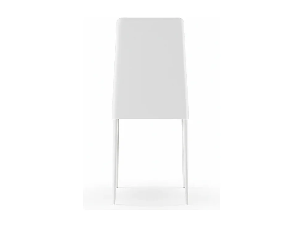 Arianna, Set di 4 Sedia in similpelle (40cm X 42cm H. 96cm)