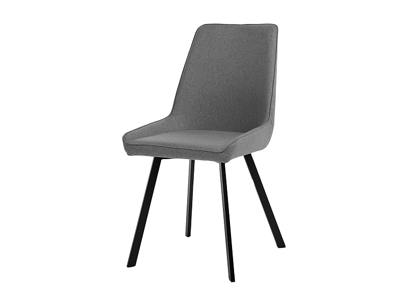 Artemis, Set di 4 Sedia in microfibra (48cm X 60cm H. 87cm)| Duzzle