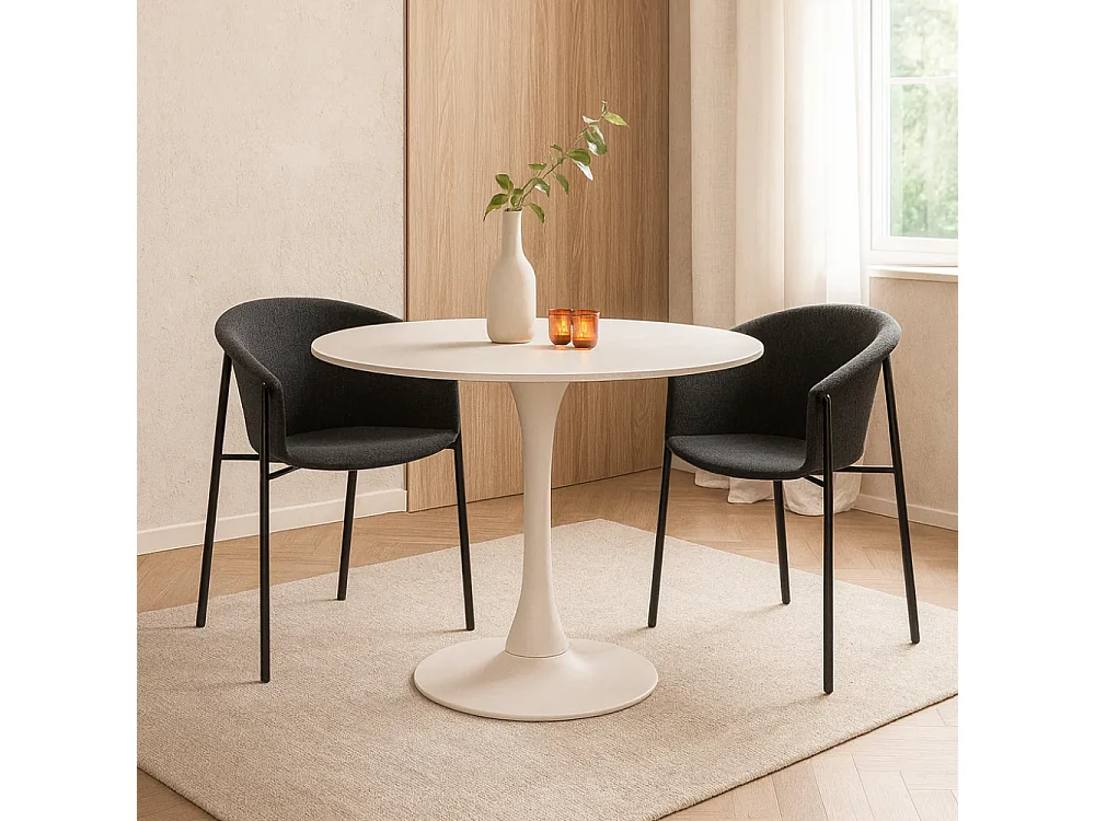 Electra, Set di 2 Sedia in tessuto (58cm X 56cm H. 79cm)| Duzzle