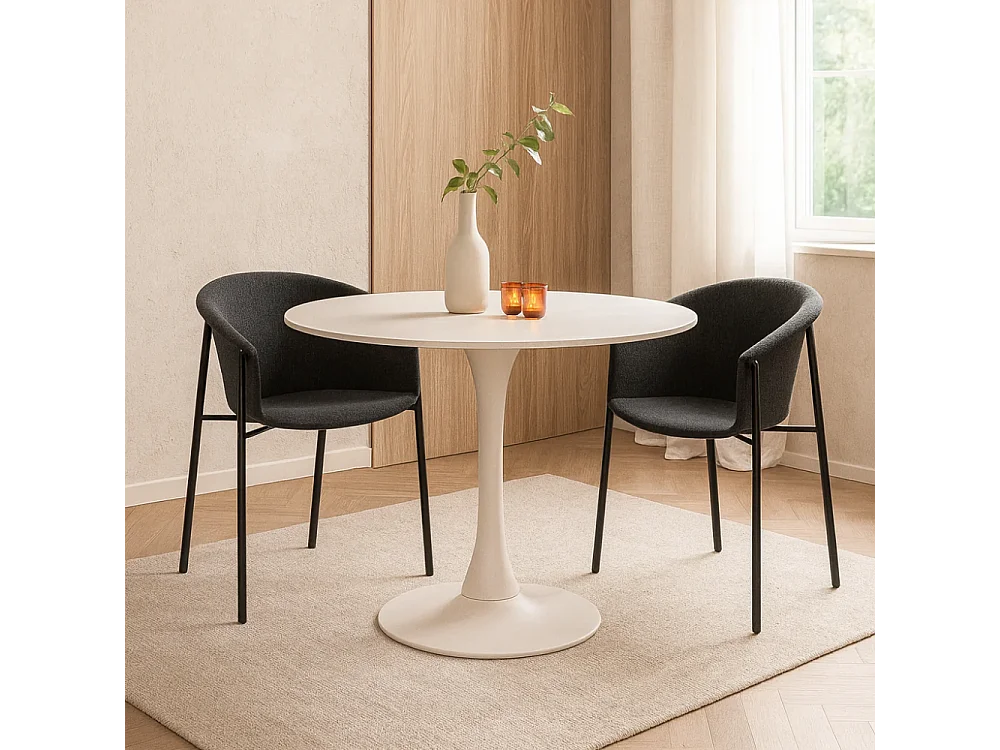 Electra, Set di 2 Sedia in tessuto (58cm X 56cm H. 79cm)