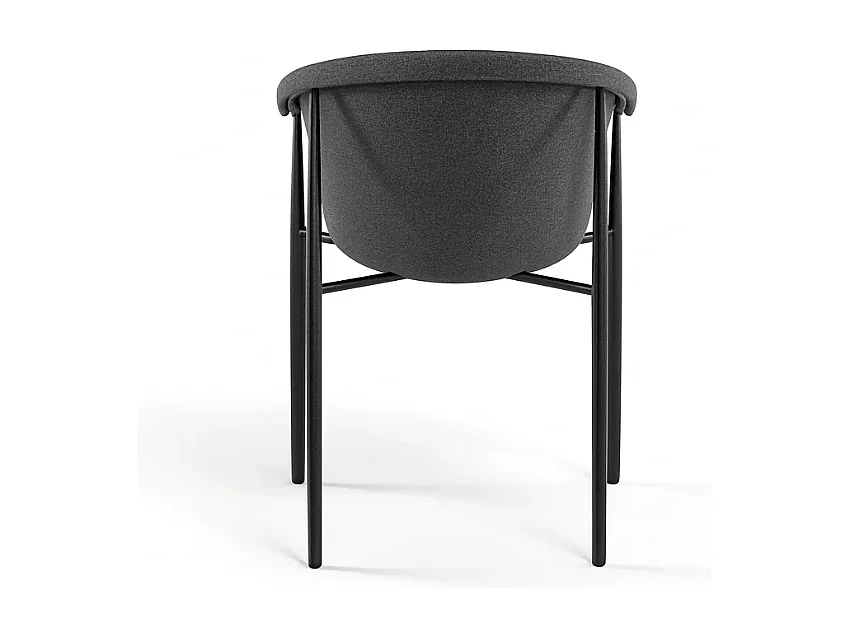 Electra, Set di 2 Sedia in tessuto (58cm X 56cm H. 79cm)