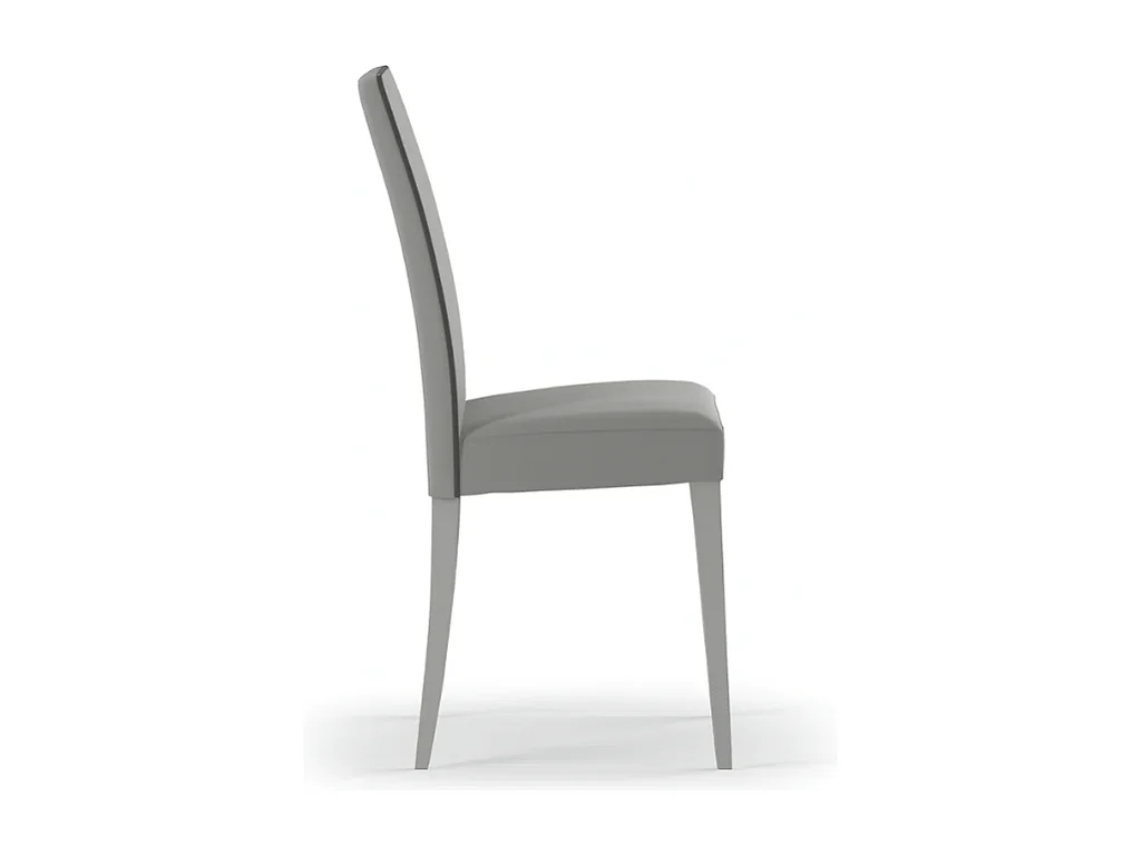 Alina, Set di 2 Sedia in similpelle (59cm X 46cm H. 99cm)