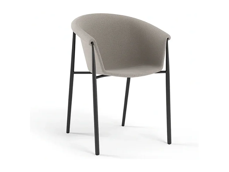 Electra, Set di 2 Sedia in tessuto (58cm X 56cm H. 79cm)| Duzzle