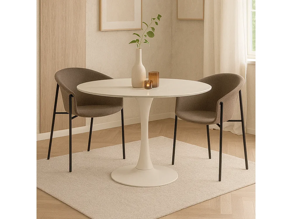 Electra, Set di 2 Sedia in tessuto (58cm X 56cm H. 79cm)| Duzzle