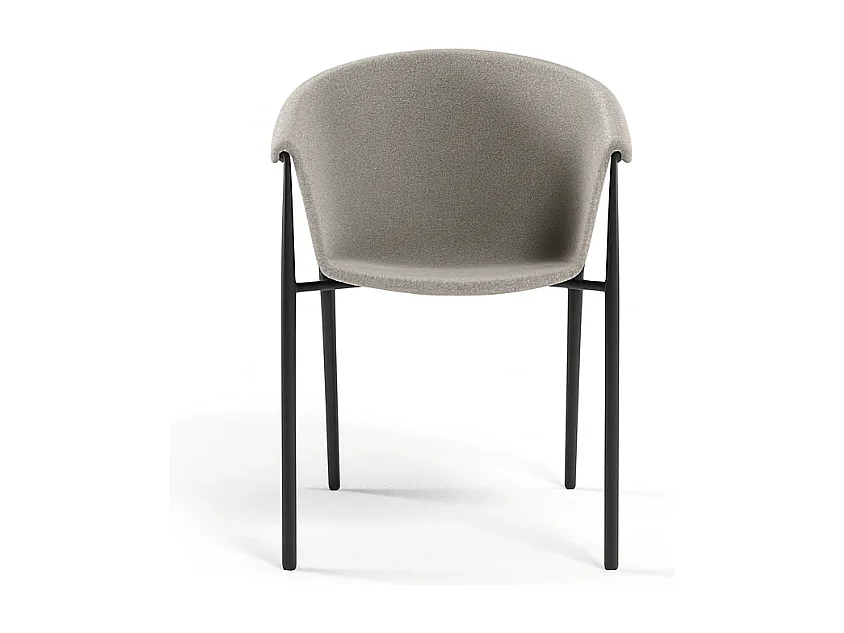 Electra, Set di 2 Sedia in tessuto (58cm X 56cm H. 79cm)| Duzzle