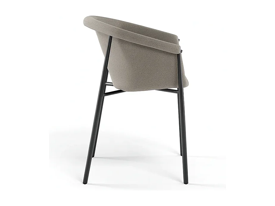 Electra, Set di 2 Sedia in tessuto (58cm X 56cm H. 79cm)| Duzzle