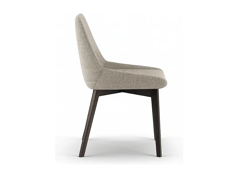 Erythea, Set di 4 Sedia in tessuto (62cm X 49.5cm H. 87cm)