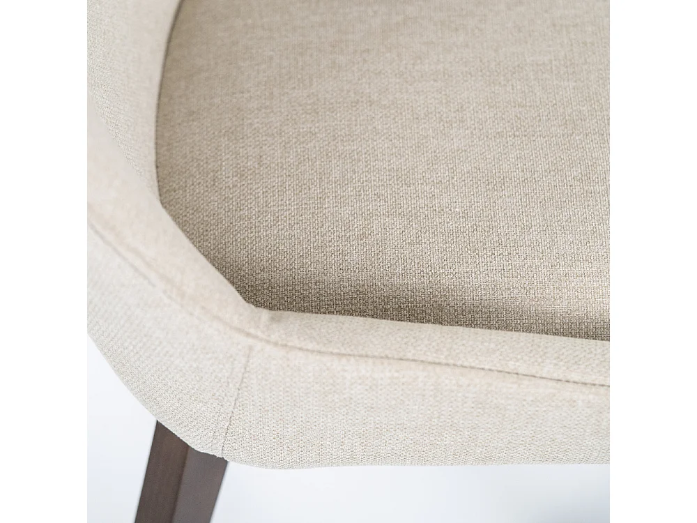 Erythea, Set di 4 Sedia in tessuto (62cm X 49.5cm H. 87cm)