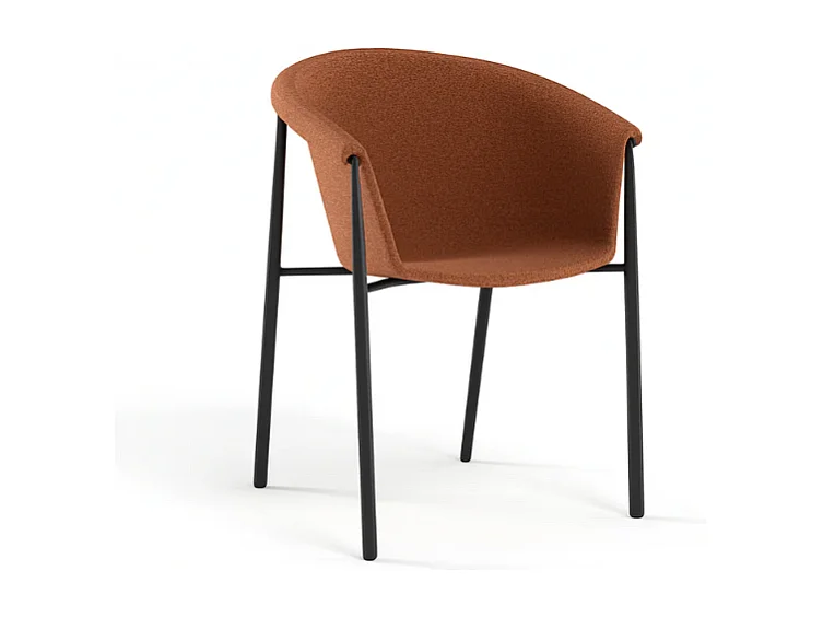 Electra, Set di 2 Sedia in tessuto (58cm X 56cm H. 79cm)| Duzzle