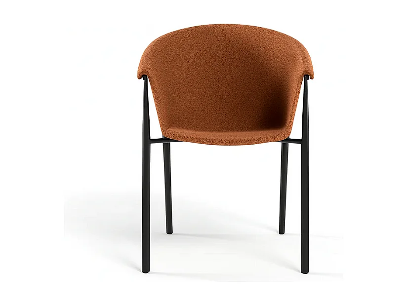 Electra, Set di 2 Sedia in tessuto (58cm X 56cm H. 79cm)| Duzzle