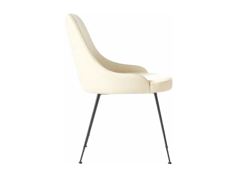 Andromeda,  Sedia in microfibra (48.5cm X 49.5cm H. 80cm)| Duzzle