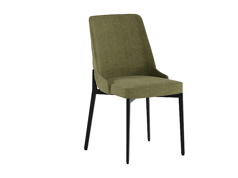 Charm, Set di 4 Sedia in tessuto (48cm X 58.5cm H. 89cm)| Duzzle