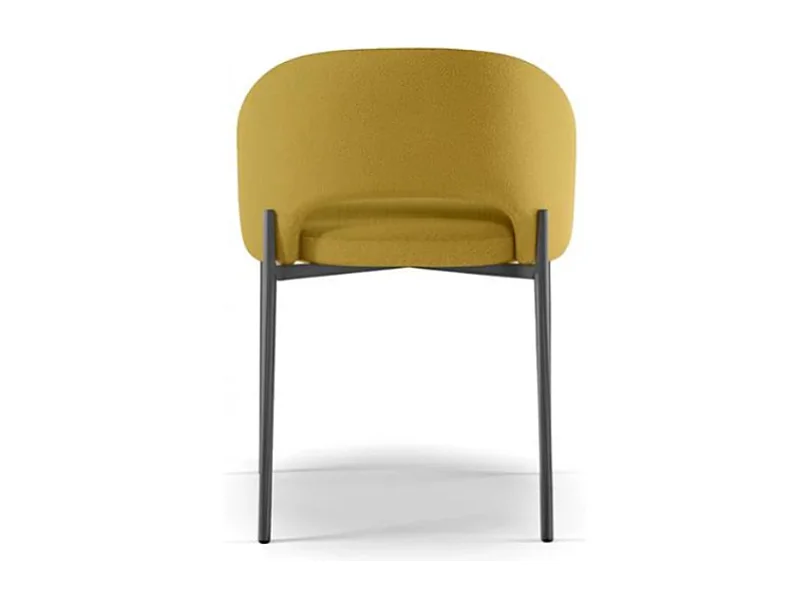 Siena, Set di 2 Sedia in tessuto (52cm X 55.5cm H. 78.5cm)| Duzzle