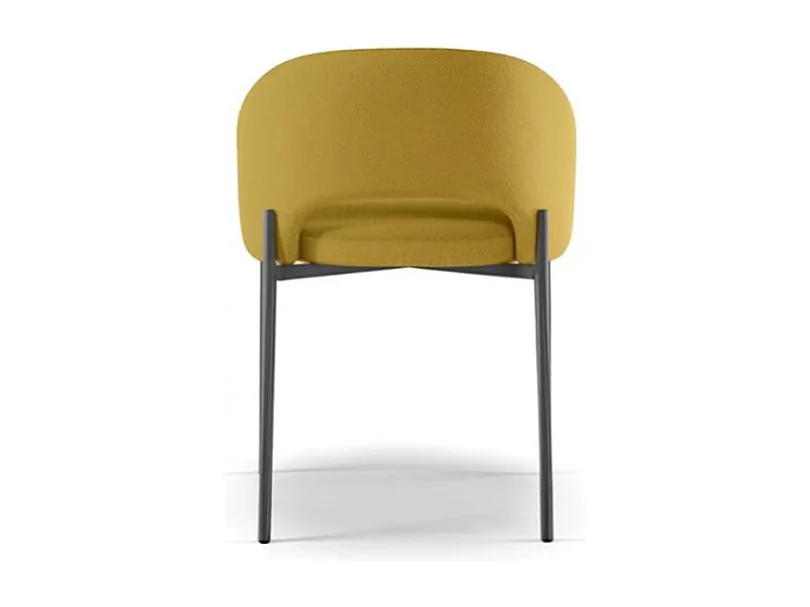 Siena, Set di 2 Sedia in tessuto (52cm X 55.5cm H. 78.5cm)