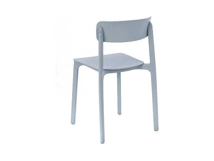 Urban, Set di 4 Sedia in polipropilene (50cm X 51cm H. 77cm)