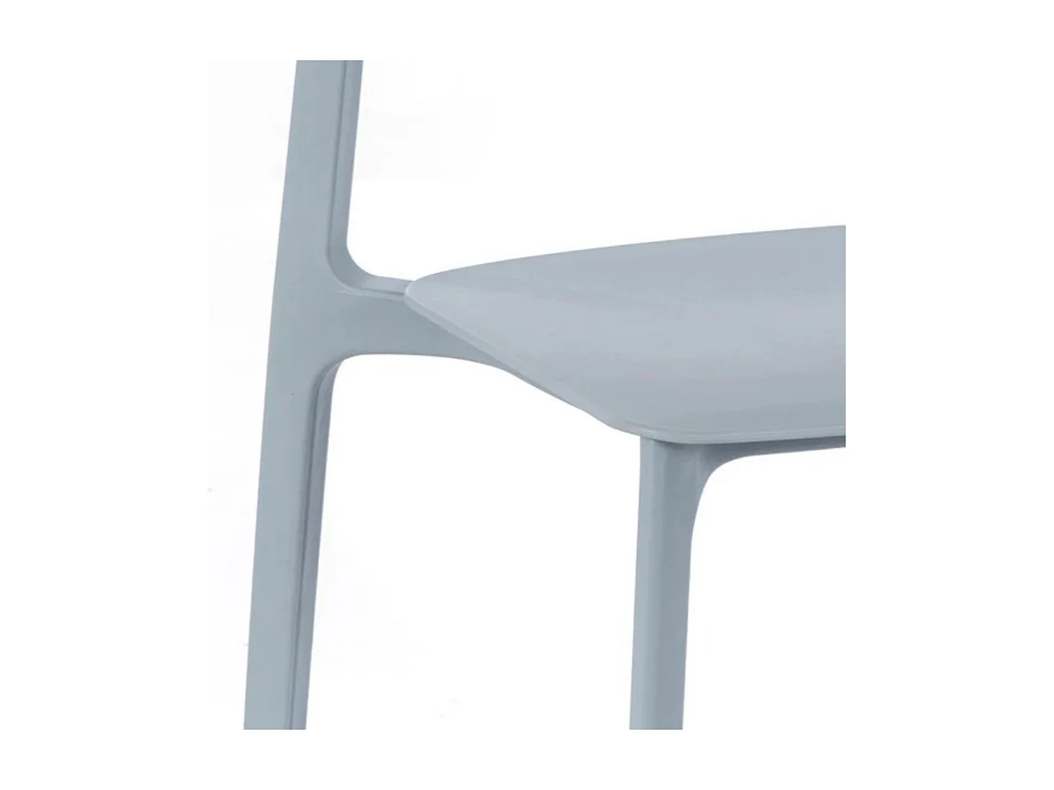 Urban, Set di 4 Sedia in polipropilene (50cm X 51cm H. 77cm)