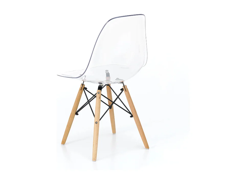 Casper, Set di 4 Sedia in policarbonato (47cm X 46cm H. 82cm)| Duzzle