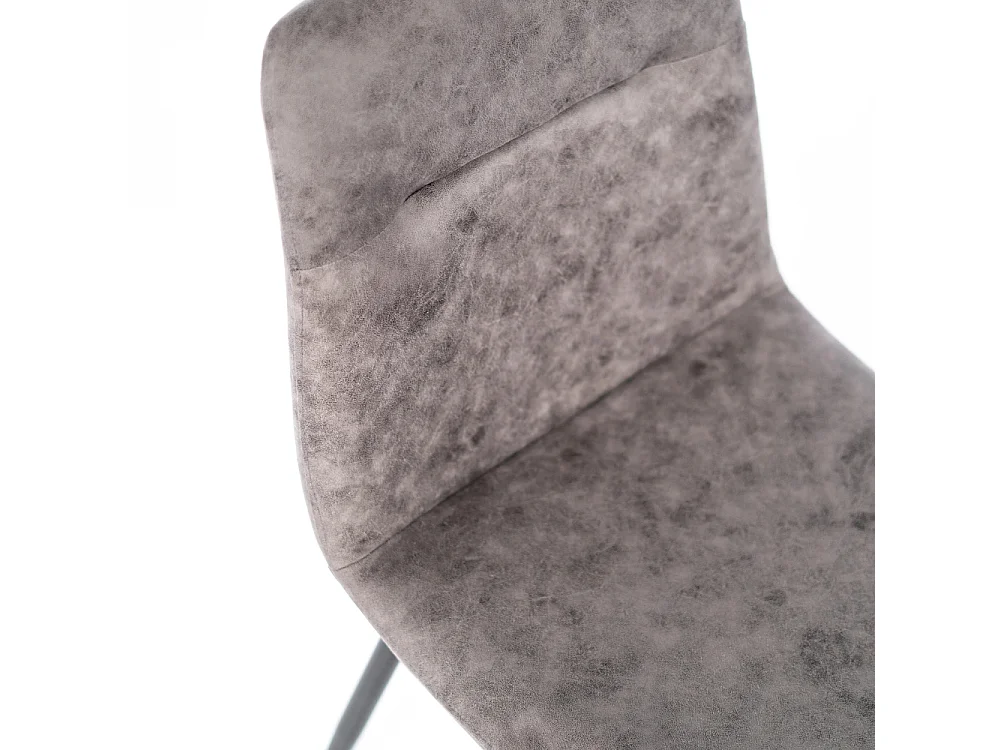 Tia, Set di 4 Sedia in similpelle (48.5cm X 49cm H. 88cm)| Duzzle