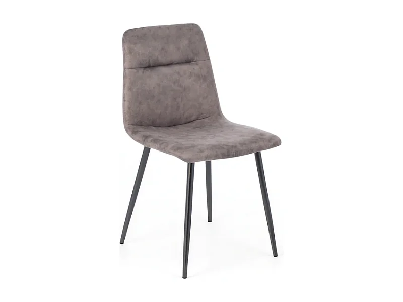 Tia, Set di 4 Sedia in similpelle (48.5cm X 49cm H. 88cm)| Duzzle