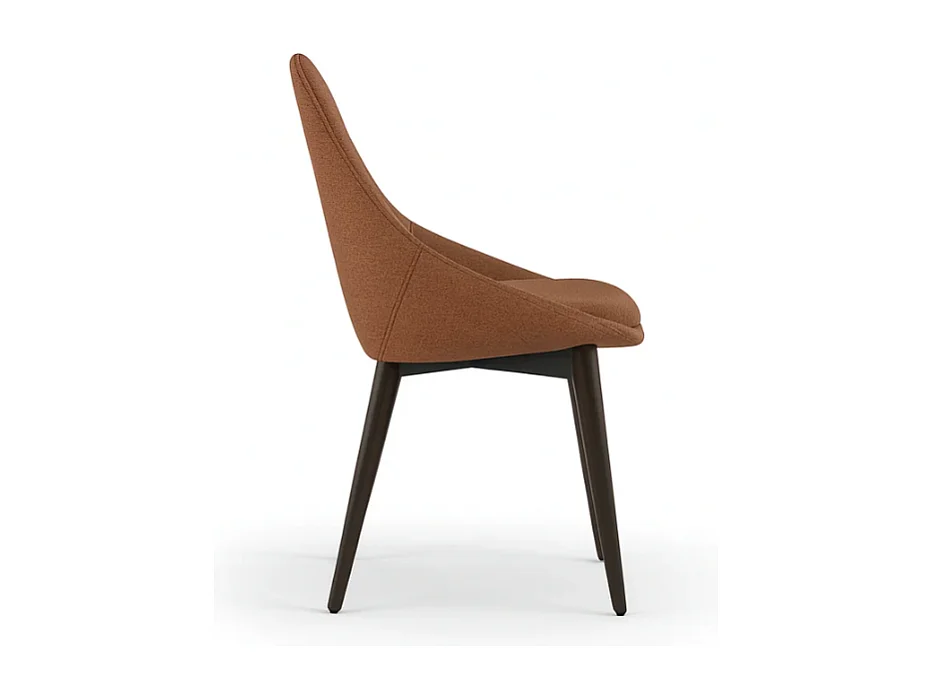 Delphi, Set di 4 Sedia in tessuto (58cm X 49cm H. 85cm)| Duzzle