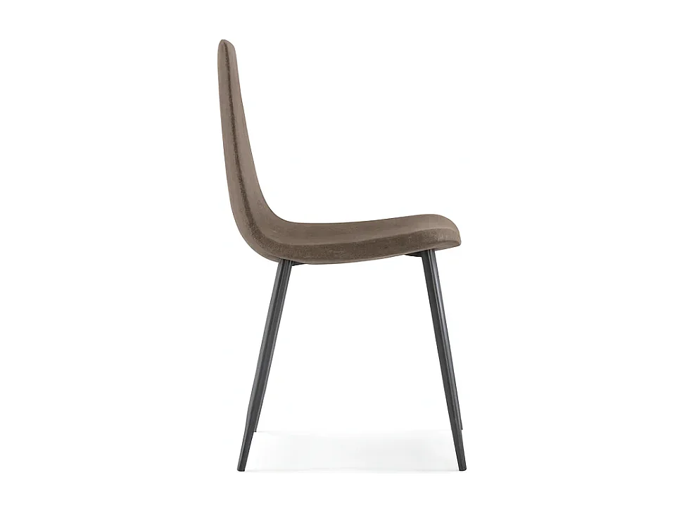 Aurelia, Set di 4 Sedia in similpelle (44cm X 50cm H. 84cm)| Duzzle