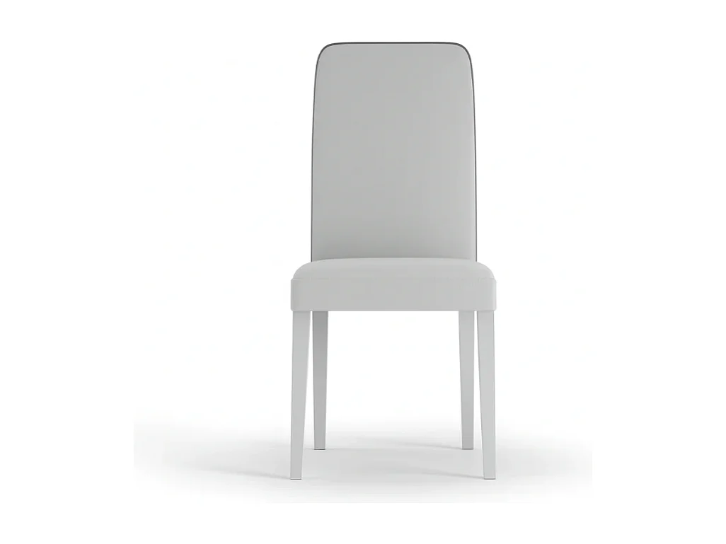 Alina, Set di 2 Sedia in similpelle (59cm X 46cm H. 99cm)| Duzzle