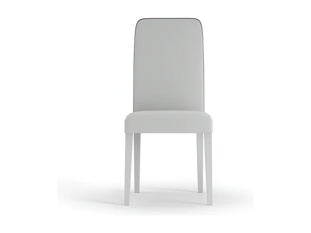 Alina, Set di 2 Sedia in similpelle (59cm X 46cm H. 99cm)| Duzzle