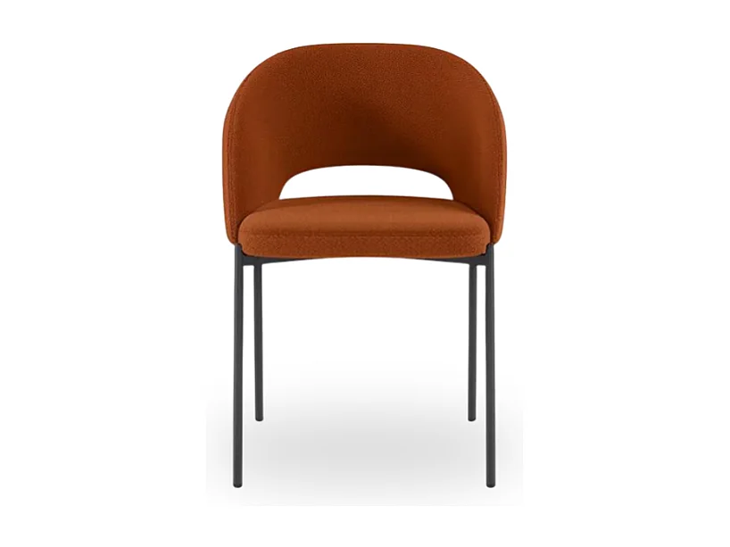 Siena, Set di 2 Sedia in Tessuto (52cm X 55.5cm H. 78.5cm)