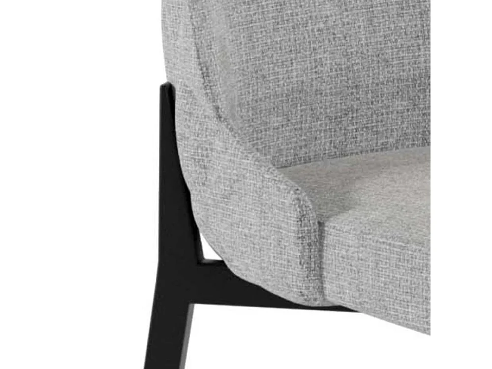 Charm, Set di 4 Sedia in tessuto (48cm X 58.5cm H. 89cm)| Duzzle