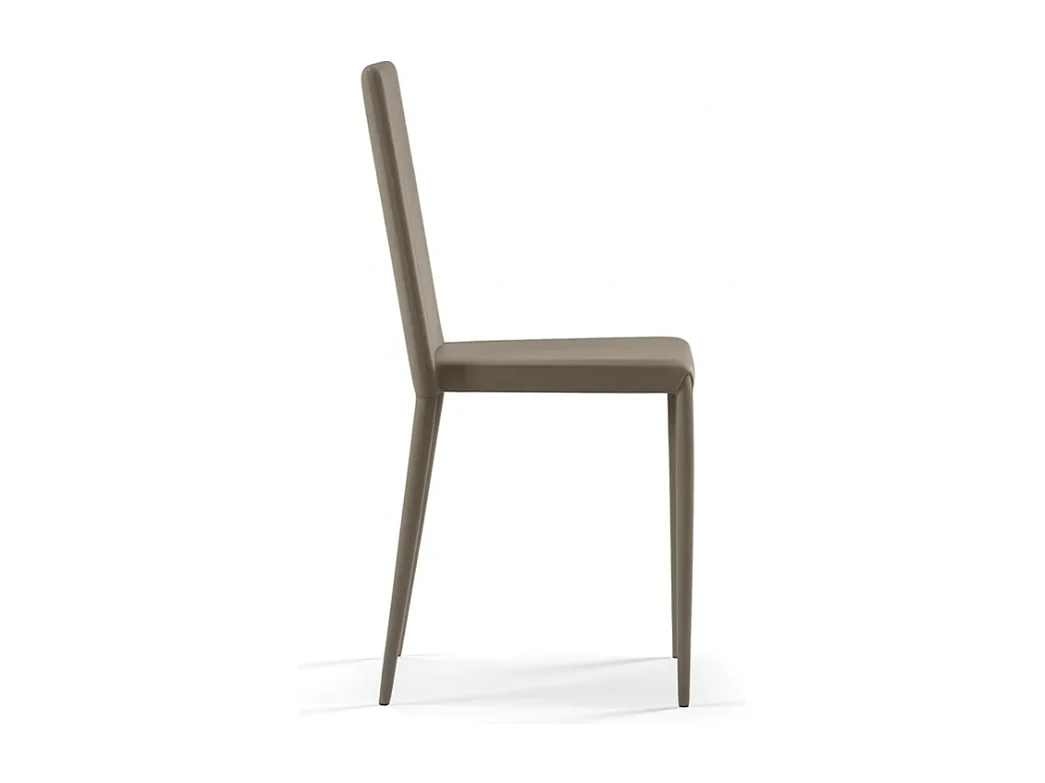 Arianna, Set di 4 Sedia in similpelle (40cm X 42cm H. 96cm)| Duzzle