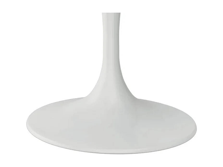 Circe, Tavolo fisso con top in ceramica Marmo bianco (120cm X 120cm H. 76cm)