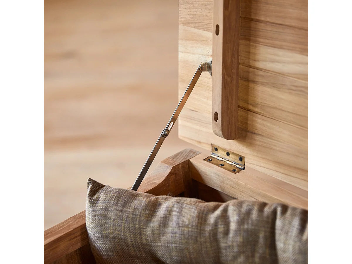 Cassapanca per bambini Suzette in teak massello