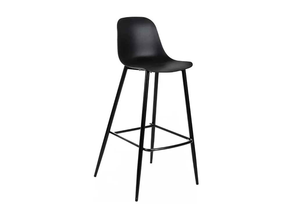 Mira Sgabello, Set di 4 Sgabello in polipropilene (47.5cm X 47cm H. 91.5cm)| Duzzle