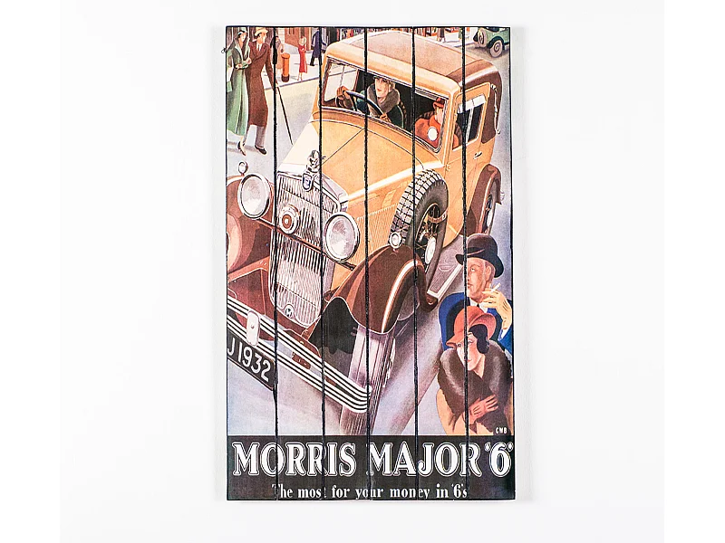 Car,  Stampa su legno   (3cm X 60cm H. 100cm)| Duzzle