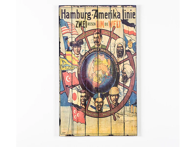 Wheel,  Stampa su legno   (3cm X 60cm H. 100cm)