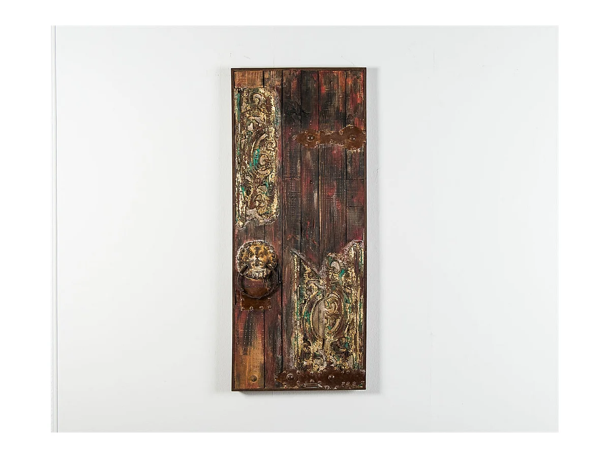 Door,  Olio su legno   (3.5cm X 50cm H. 120cm)| Duzzle