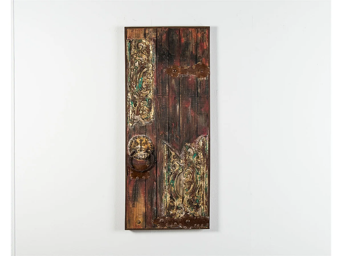 Door,  Olio su legno   (3.5cm X 50cm H. 120cm)| Duzzle